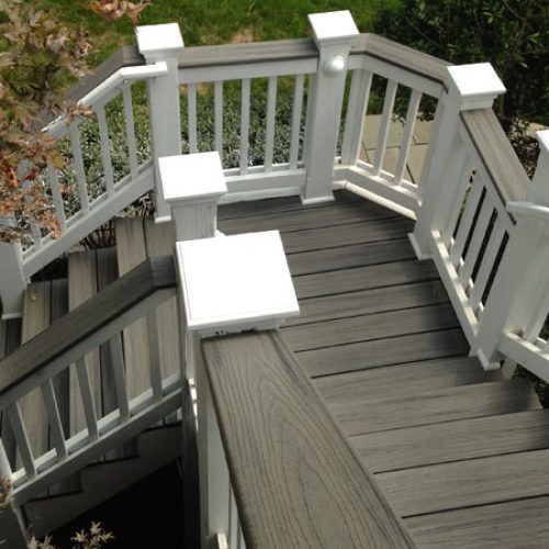 deck steps project